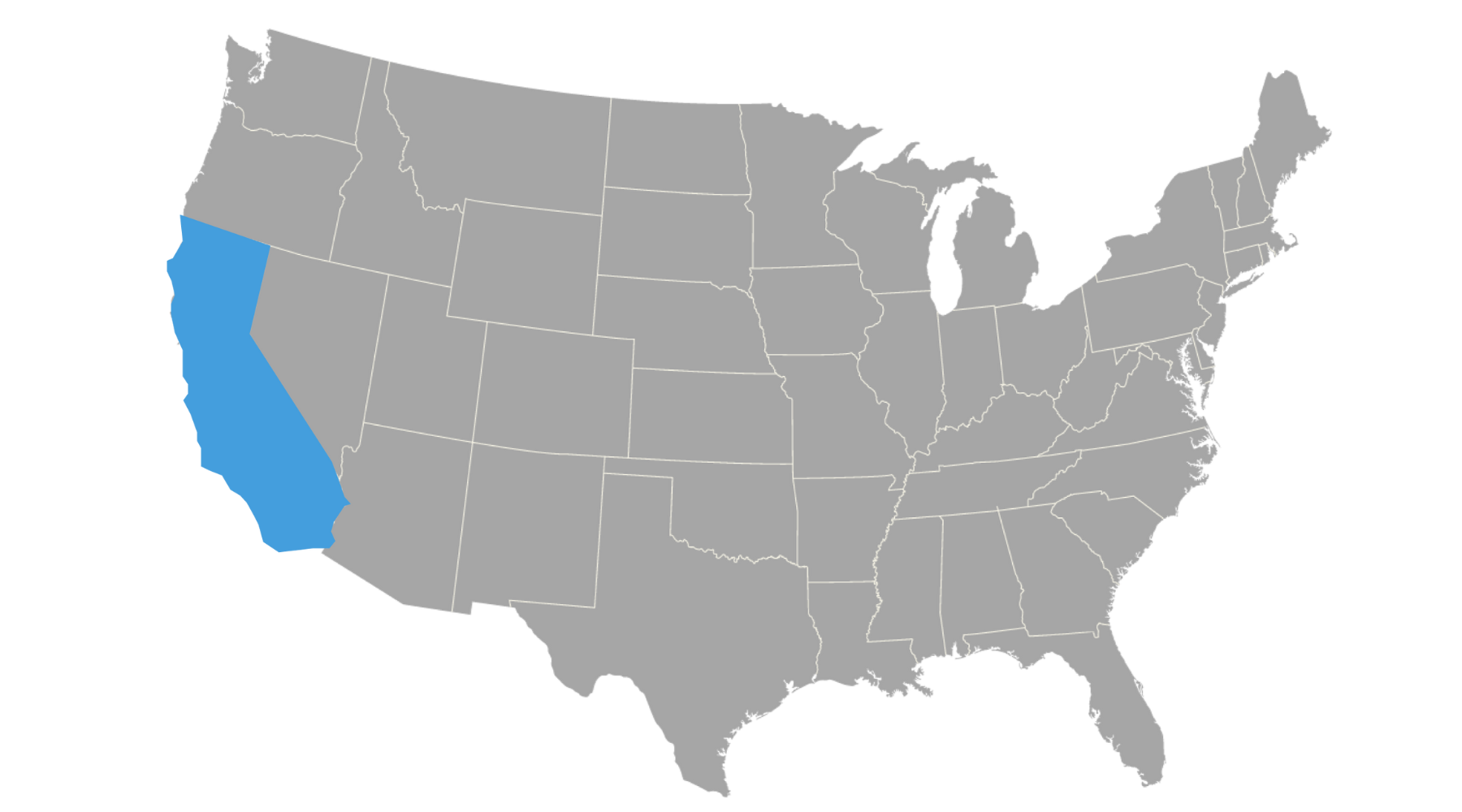 USA retailers map