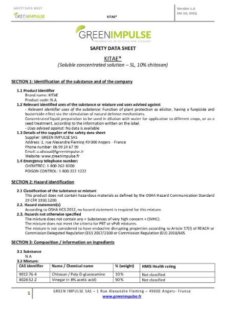 Safety Data Sheet document